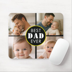 Happy Father’s Day Photo Custom Dad Ever Mouse Pad