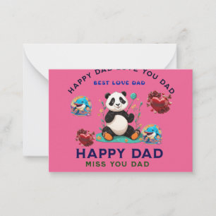 Happy Father’s Day T-Shirt logo  Custom Dad T-Shir Card