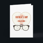 Happy Father’s Day To My Wonderful & Charming Dad Card<br><div class="desc">Happy Father’s Day To My Wonderful & Charming Dad</div>