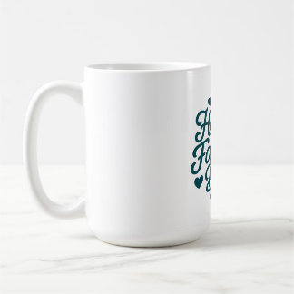 "Happy Father’s Day Typography – Vintage Moustache Coffee Mug