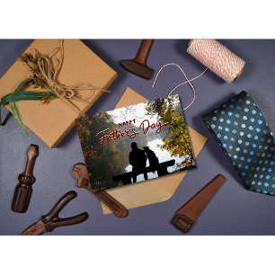 Happy Father's Dad From Pet Folded Holiday Card