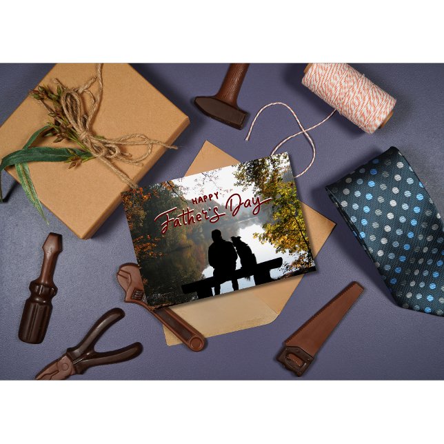 Happy Father's Dad From Pet Folded Holiday Card (Creator Uploaded)