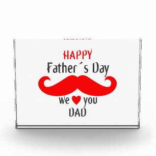 happy fathers day 2024 we love you dad photo block