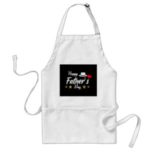Happy Father's Day 2025 Tshirt for Men Dad Grandpa Standard Apron