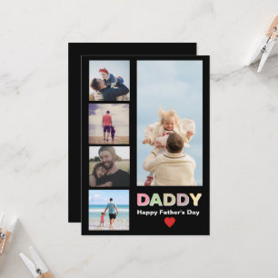 Happy Father's Day 5 photo father's day card