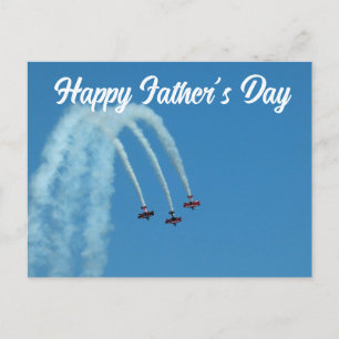 Happy Father's Day - Airshow Postcard