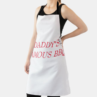 Happy fathers day apron