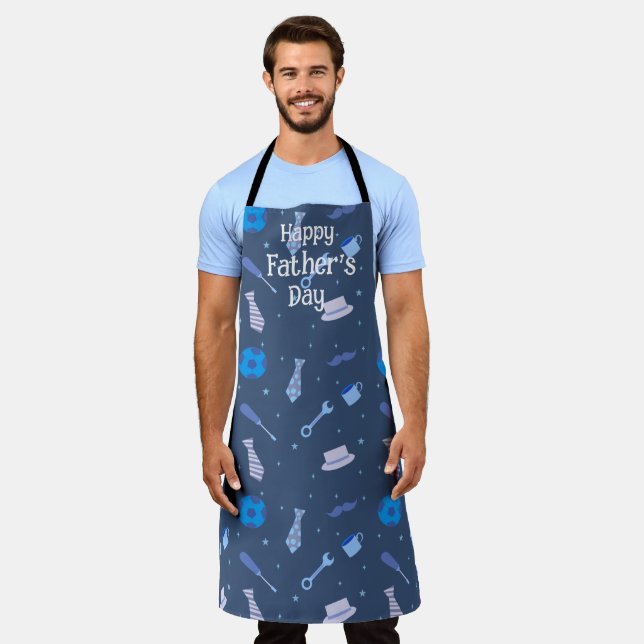 Happy Fathers day    Apron (Worn)
