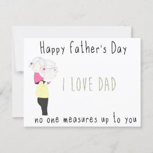 happy father's day around the world postcard