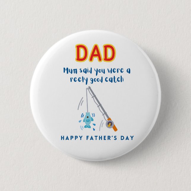 Happy Father's Day Badge (Front)