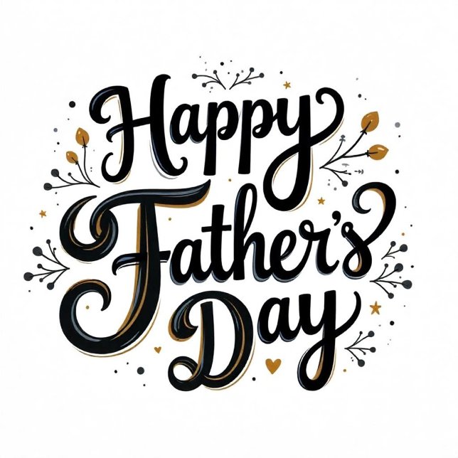 Happy Father's Day Baseball (A gift for Dad Happy Father's Day Baseball!)