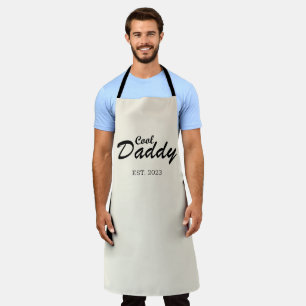 Happy fathers day best dad personalised gifts apron