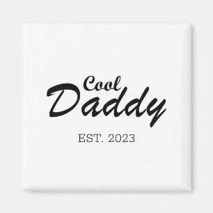 Happy fathers day best dad personalised gifts magnet