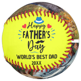 Happy Father's Day Best Dad Personalised Photos Softball