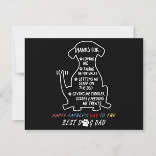 Happy Father's Day Best Dog Dad Save The Date