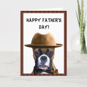 Happy Father's Day Boxer Card