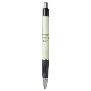Happy Fathers Day Burlap Weave Writing Pens