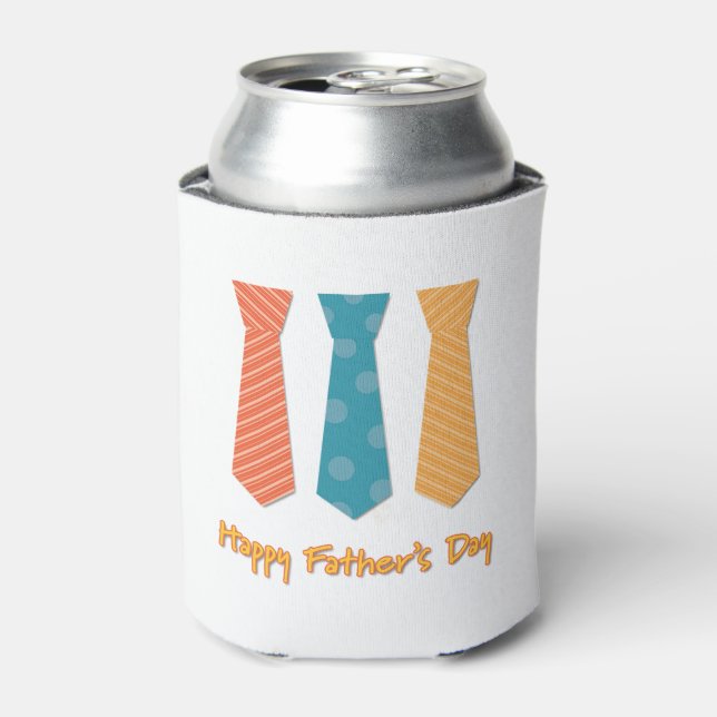 Happy Father's Day Can Cooler (Can Front)