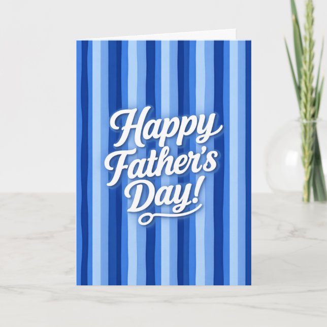 Happy Father's Day Card (Front)