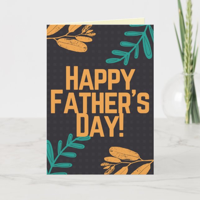 Happy Father's Day Card (Front)