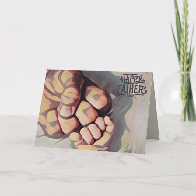 Happy Fathers Day Card (Front)