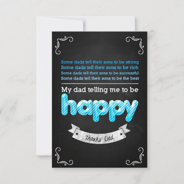 Happy Father's day Card (Front)