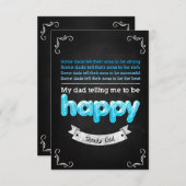 Happy Father's day Card (Front/Back)