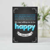 Happy Father's day Card (Standing Front)