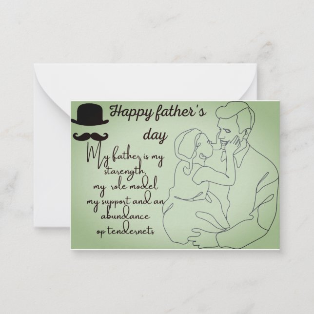 Happy father's Day Card (Front)