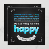 Happy Father's day Card (Front/Back)
