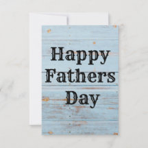 Happy Fathers Day Card