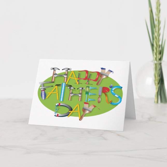 Happy Fathers Day Card (Front)