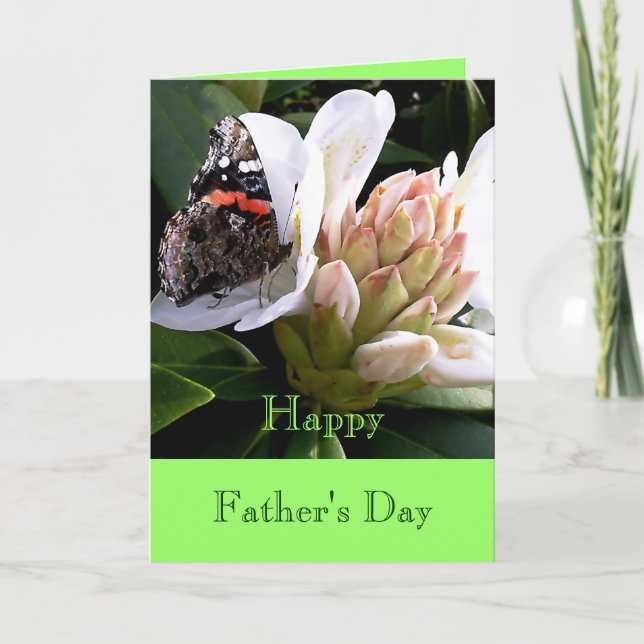 Happy Father's Day Card. Card (Front)