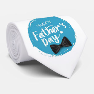 Happy father's day celebration greetings tie