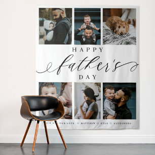 Happy Father's Day Celebration Photo backdrop Tapestry