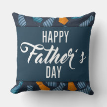 Happy Fathers Day Colourful Ties White Emblem     