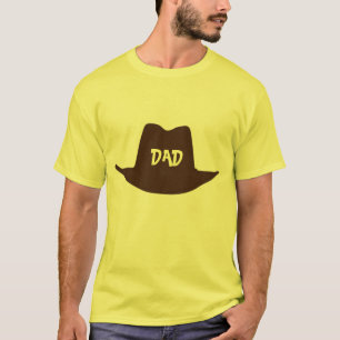 Happy Fathers Day Cowboy Dad T-Shirt