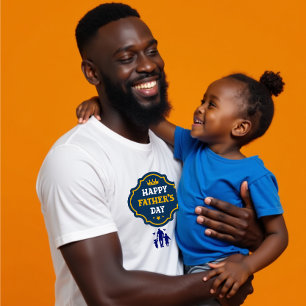 Happy Father's Day Crown & Kids - A Royal Tribute  T-Shirt