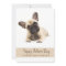 Happy Fathers Day Custom French Bulldog Photo