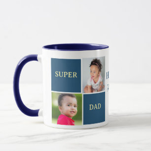 Happy Father's Day Custom Photo Mug