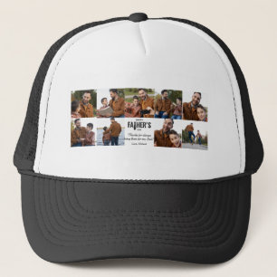 Happy Father's Day Custom Photo Mug For Dad Trucker Hat