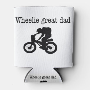 Happy Father's Day Cycling Riding Biking Card Can Cooler