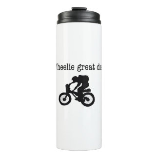 Happy Father's Day Cycling Riding Biking Card Thermal Tumbler
