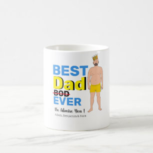 Happy Father's Day dad bod gift Coffee Mug