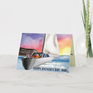 HAPPY FATHER'S DAY, DAD From your son Card