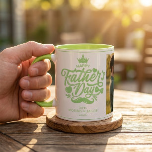 Happy Father's Day Daddy Photo Coffee Mug