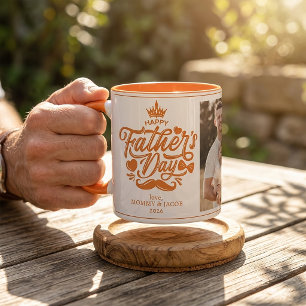 Happy Father's Day Daddy Photo Coffee Mug
