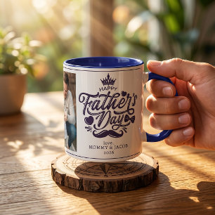 Happy Father's Day Daddy Photo Coffee Mug