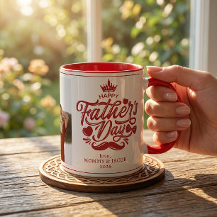 Happy Father's Day   Daddy Photo Coffee Mug