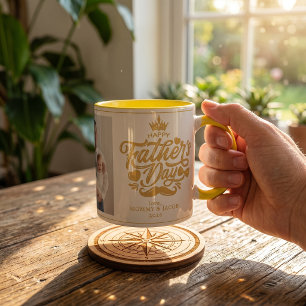 Happy Father's Day Daddy Photo Coffee Mug